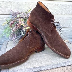 Crockett and Jones Tetbury Brown Suede UK 8.5E - US 9.5